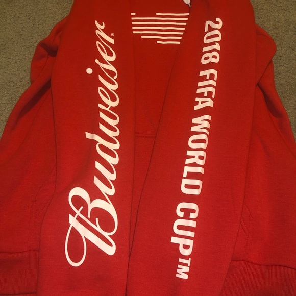 Budweiser FIFA 2018 Russia World Cup Hoodie - Picture 3 of 3